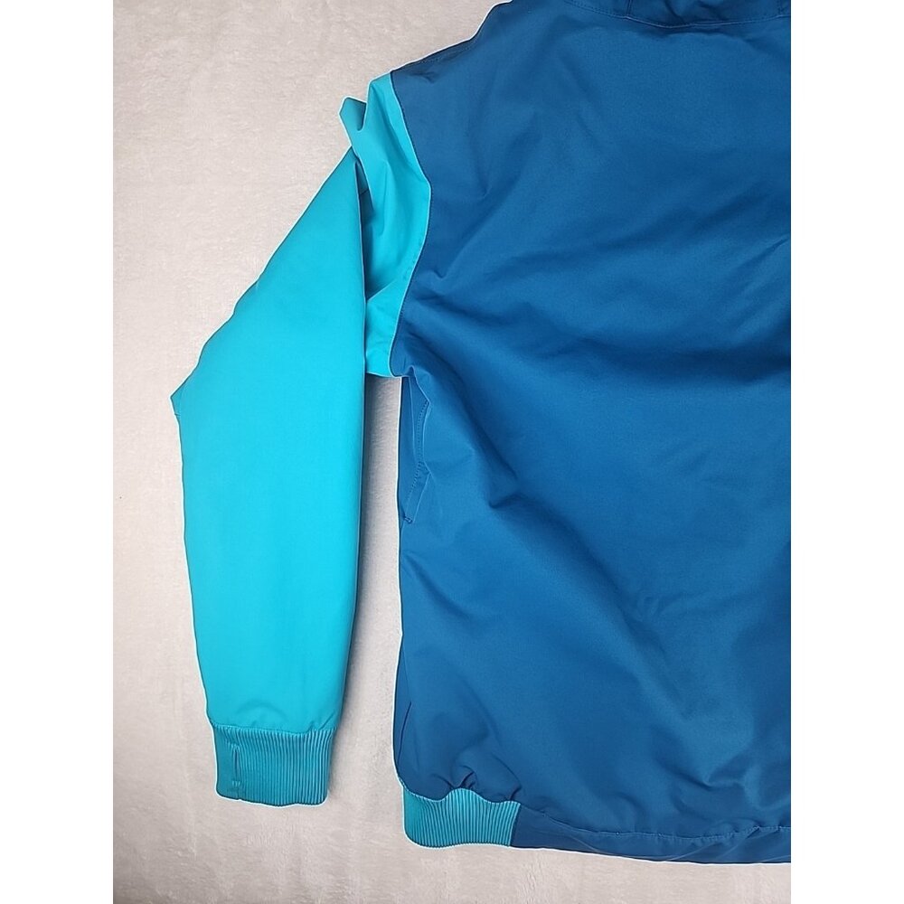 DC Shoes Snowboarding Varsity Jacket Womens L 10K Waterproof Winter Teal/Blue - Picture 14 of 16